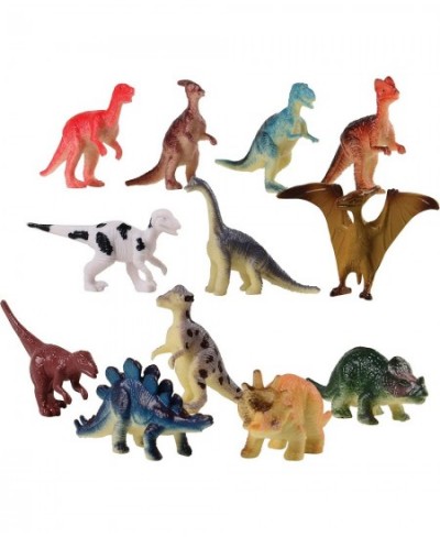 U. S. Toy Assorted Mini Dinosaur Plastic Figures (Lot of 12) Multicolor Small (UST1196) $17.07 - Kids' Play Dinosaur & Prehis...