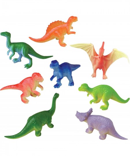 U. S. Toy Assorted Mini Dinosaur Plastic Figures (Lot of 12) Multicolor Small (UST1196) $17.07 - Kids' Play Dinosaur & Prehis...