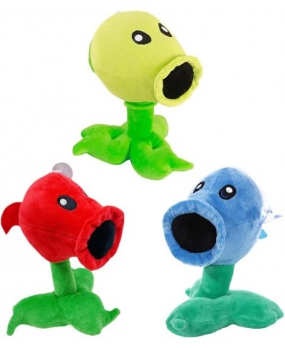 3 PCS Plants and Zombies vs Peashooter Plush Pea Sets Zombies Toys PVZ Plushies 1 2 Stuffed Soft Doll Pea 3 New $40.03 - Plus...