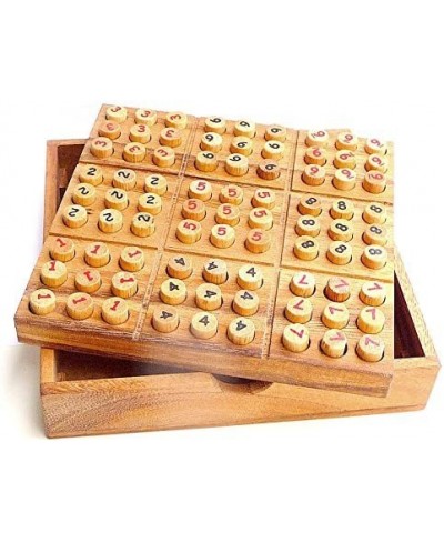 Logica Puzzles Art. Sudoku - Brain Teasers in Fine Wood - The Numbers Challenge $64.11 - Sudoku Puzzles