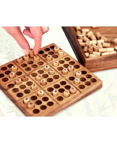 Logica Puzzles Art. Sudoku - Brain Teasers in Fine Wood - The Numbers Challenge $64.11 - Sudoku Puzzles