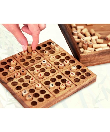 Logica Puzzles Art. Sudoku - Brain Teasers in Fine Wood - The Numbers Challenge $64.11 - Sudoku Puzzles