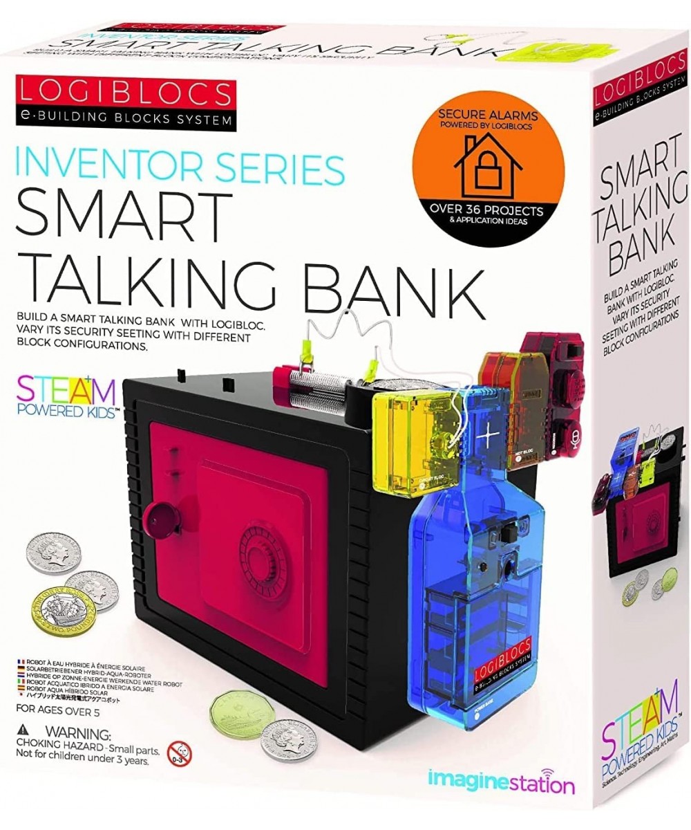 406810 Logiblocs-Smart Talking Bank $74.99 - Early Development & Activity Toys