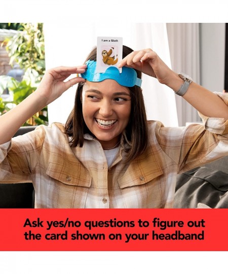 Hedbanz Picture Guessing Board Game New Edition for Families and Kids Ages 8 and up $25.85 - Board Games