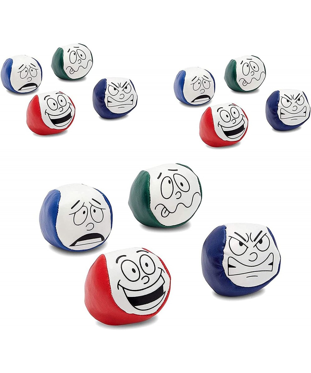 Juggling Balls Kick Sack Bean Bags with 4 Funny Face Designs (12 Pack) $20.37 - Juggling Sets