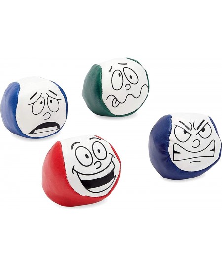 Juggling Balls Kick Sack Bean Bags with 4 Funny Face Designs (12 Pack) $20.37 - Juggling Sets