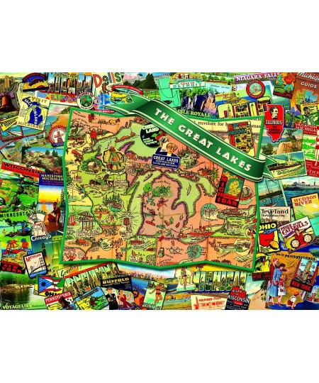 Great Lakes 1000 pc Jigsaw Puzzle by SunsOut $34.04 - Jigsaw Puzzles