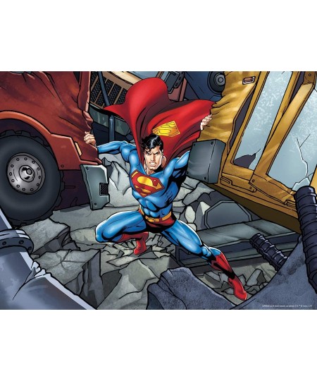 DC Comic SM32523 Superman Strength 3D Effect Jigsaw Puzzle Multicolour $49.61 - 3-D Puzzles