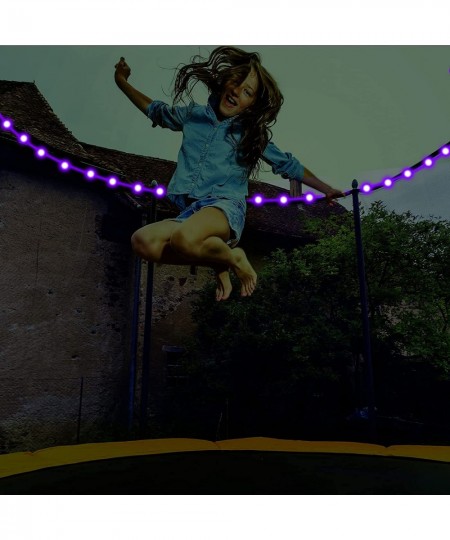 LED Trampoline Lights Remote Control Trampoline LED Light for 10ft 12ft 16 Color and 4 Modes Combination USB Powered Trampoli...