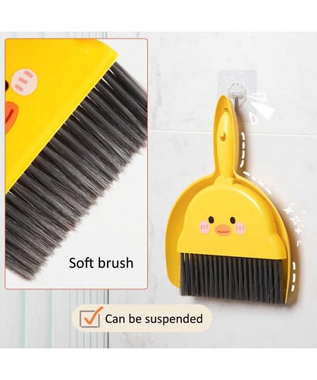 Mini Broom with Dustpan Set Boys Girls Small Cleaning Set with Rag Toddler Little Housekeeping Helper Set-Yellow Duck $16.68 ...