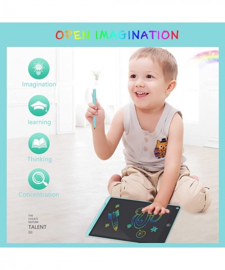 LCD Writing Tablet Kids Toys - 12 Inch Doodle Board Colorful Drawing Pad for Kids Portable Drawing Tablet for 3 4 5 6 7 8 Yea...