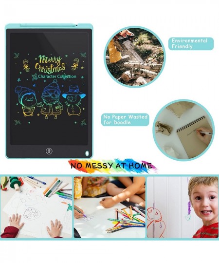 LCD Writing Tablet Kids Toys - 12 Inch Doodle Board Colorful Drawing Pad for Kids Portable Drawing Tablet for 3 4 5 6 7 8 Yea...