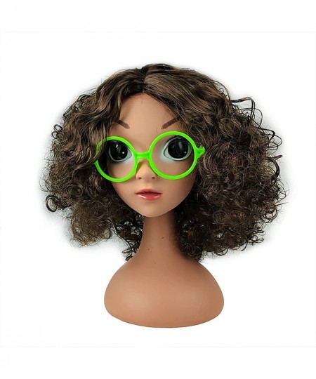 Little Girls Cosplay Wig with Dress Up Bag Green Glasses Blue Earrings Halloween Costume Accessories for Mirabel $34.94 - Kid...