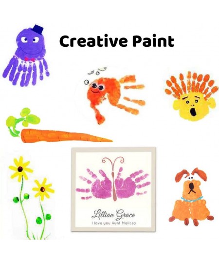 Finger Paint for Toddlers Non-Toxic Washable 12 Bright Colors Painting for Kids DIY Crafts Painting School Painting Supplies ...