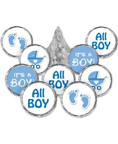 It's a Boy Baby Shower Kisses Candy Stickers Blue Chocolate Drops Labels - 180 Count $16.94 - Kids' Stickers