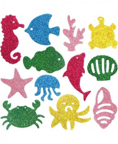 Sea Animals Glitter Stickers Foam Ocean Fish Sticker for Scrapbooking Cards 120Pcs $18.10 - Kids' Stickers