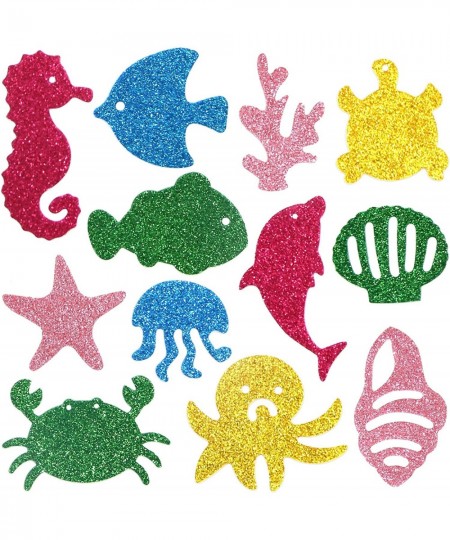 Sea Animals Glitter Stickers Foam Ocean Fish Sticker for Scrapbooking Cards 120Pcs $18.10 - Kids' Stickers