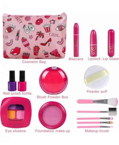 Girl Gifts Pretend Play Makeup Toys Beauty Set for Toddler Little Girls Age 3 4 5 6-8 Kids Your Princess Niece Granddaughter ...