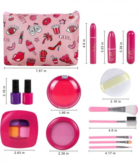 Girl Gifts Pretend Play Makeup Toys Beauty Set for Toddler Little Girls Age 3 4 5 6-8 Kids Your Princess Niece Granddaughter ...