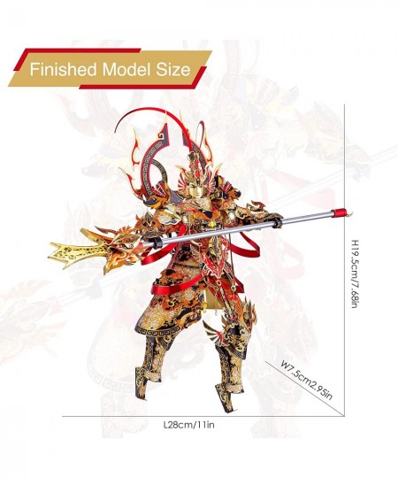 3D Metal Model Kits ER-Lang GOD Model Building Kits DIY 3D Metal Puzzle Handcraft Kit Birthday Gift 198pcs $80.31 - 3-D Puzzles