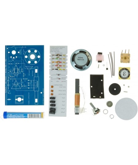 Two IC AM Radio Kit | Solder | Great STEM Project | SOLDERING REQUIRED $43.86 - Educational Science Kits