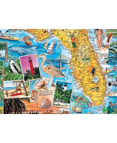 Puzzles Florida - 1000 Piece Jigsaw Puzzle $33.14 - Jigsaw Puzzles