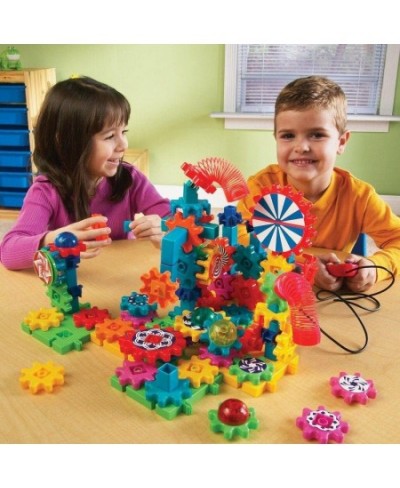 Gears! Gears! Gears! Lights & Action Building Set Gear Toy 121 Pieces $83.10 - Toy Interlocking Gear Sets