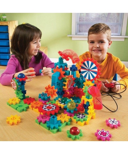 Gears! Gears! Gears! Lights & Action Building Set Gear Toy 121 Pieces $83.10 - Toy Interlocking Gear Sets