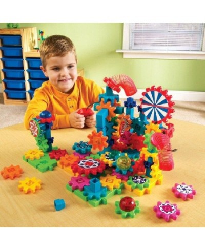 Gears! Gears! Gears! Lights & Action Building Set Gear Toy 121 Pieces $83.10 - Toy Interlocking Gear Sets