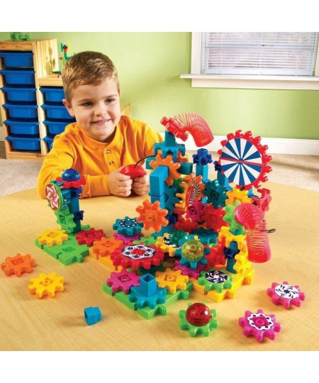 Gears! Gears! Gears! Lights & Action Building Set Gear Toy 121 Pieces $83.10 - Toy Interlocking Gear Sets