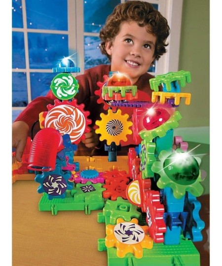 Gears! Gears! Gears! Lights & Action Building Set Gear Toy 121 Pieces $83.10 - Toy Interlocking Gear Sets