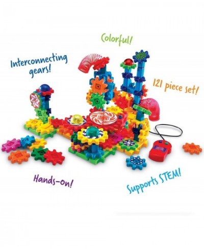 Gears! Gears! Gears! Lights & Action Building Set Gear Toy 121 Pieces $83.10 - Toy Interlocking Gear Sets