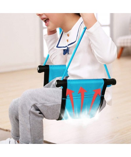 Children Outdoor Swing Seat with snap Hook Swing Set Adjustable Ropes for Kids Outdoor Play Playground Swing Indoor Outdoor B...