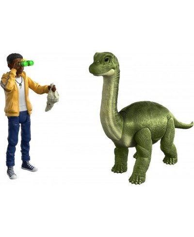 Jurassic World Camp Cretaceous Darius and Baby Brachiosaurus Human and Dino Pack with 2 Action Figures and 2 Accessories Toy ...