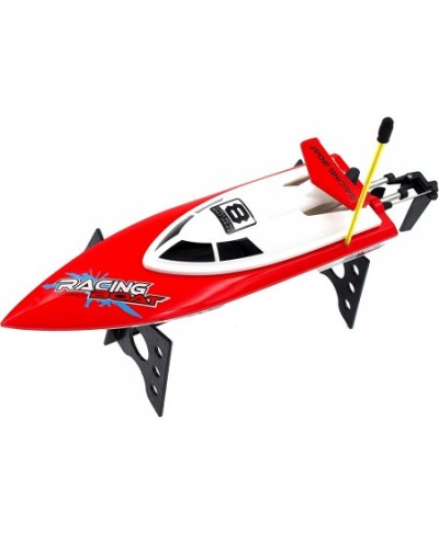 Auto-Flip RC Boat High Speed Racing Remote Control Boat On Water Pool Lake River Red $61.25 - Remote & App Controlled Vehicles