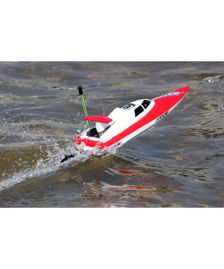 Auto-Flip RC Boat High Speed Racing Remote Control Boat On Water Pool Lake River Red $61.25 - Remote & App Controlled Vehicles