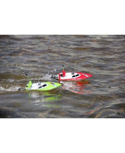 Auto-Flip RC Boat High Speed Racing Remote Control Boat On Water Pool Lake River Red $61.25 - Remote & App Controlled Vehicles