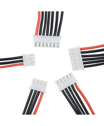 Youme 22 AWG 2S 3S 4S 5S 6S Lipo Battery Balance Charger Cable JST XH Connector Adapter Plug (10pcs 2s-6s(Each 2pcs)) $15.26 ...