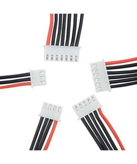 Youme 22 AWG 2S 3S 4S 5S 6S Lipo Battery Balance Charger Cable JST XH Connector Adapter Plug (10pcs 2s-6s(Each 2pcs)) $15.26 ...