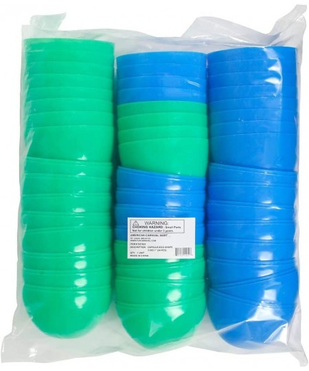 Empty Blue & Green Eggs 5" (24 Pk) $50.73 - Bubble Blowing Products