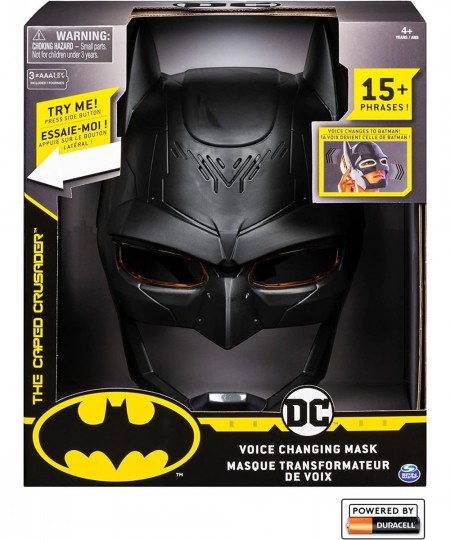 BATMAN Voice Changing Mask with Over 15 Sounds for Kids Aged 4 and Up Black $51.32 - Kids' Dress-Up Accessories