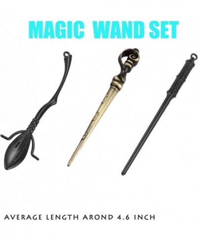 Magic Winds for Kids Creative Cosplay with Metal Core Magical Wands with Keychain Necklace for Kids (Magic Wands 13pC/Set) $5...