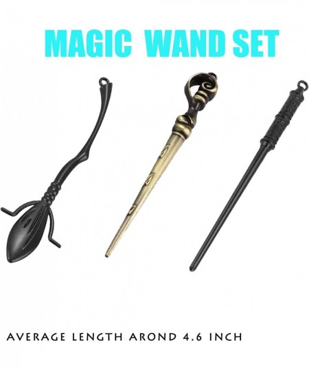 Magic Winds for Kids Creative Cosplay with Metal Core Magical Wands with Keychain Necklace for Kids (Magic Wands 13pC/Set) $5...