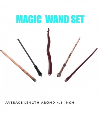 Magic Winds for Kids Creative Cosplay with Metal Core Magical Wands with Keychain Necklace for Kids (Magic Wands 13pC/Set) $5...