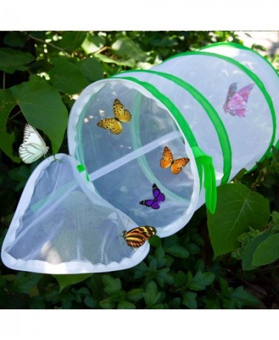 Insect and Butterfly Habitat Cage Pop Up Design Collapsible Insect Mesh Cage for Science Education 12×14 Inch $23.11 - Habita...