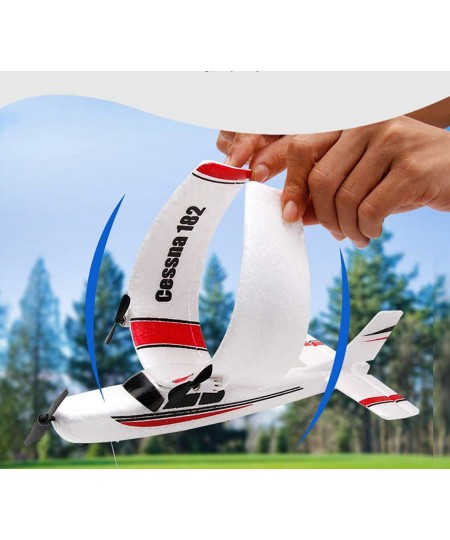 RC Plane Remote Control Airplane - 2.4Ghz 2 Channels DIY RC Airplane Radio Control Cessna Aircraft with 3-Axis Gyro for Begin...