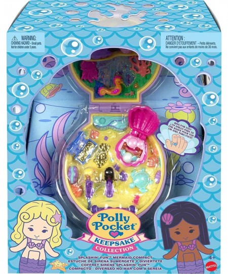 Keepsake Collection Mermaid Dreams Collectible Compact Special Box 2 Mermaid Dolls Wearable Ring & More 4 & Up $51.54 - Doll ...