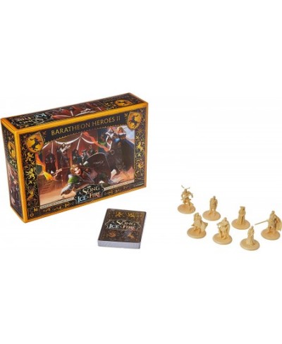 A Song of Ice and Fire Tabletop Miniatures Baratheon Heroes II Box Set | Strategy Game for Teens and Adults | Ages 14+ | 2+ P...