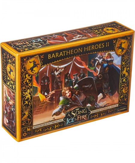 A Song of Ice and Fire Tabletop Miniatures Baratheon Heroes II Box Set | Strategy Game for Teens and Adults | Ages 14+ | 2+ P...