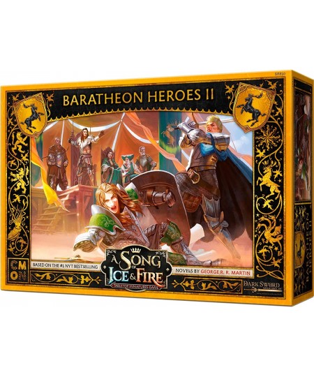 A Song of Ice and Fire Tabletop Miniatures Baratheon Heroes II Box Set | Strategy Game for Teens and Adults | Ages 14+ | 2+ P...